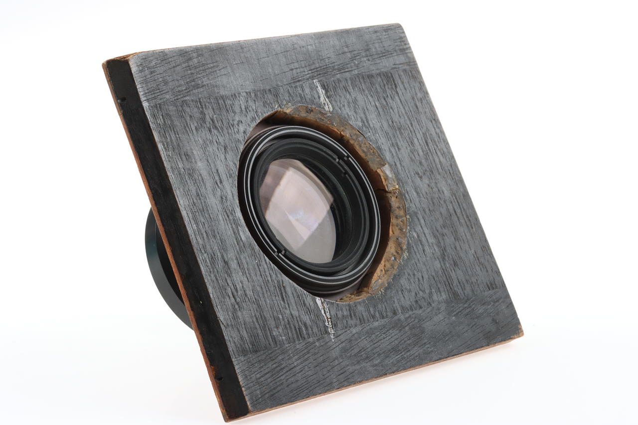 Zeiss Jena Tessar 210mm f/4,5 mit 14x13 Holzplatine - #10482835