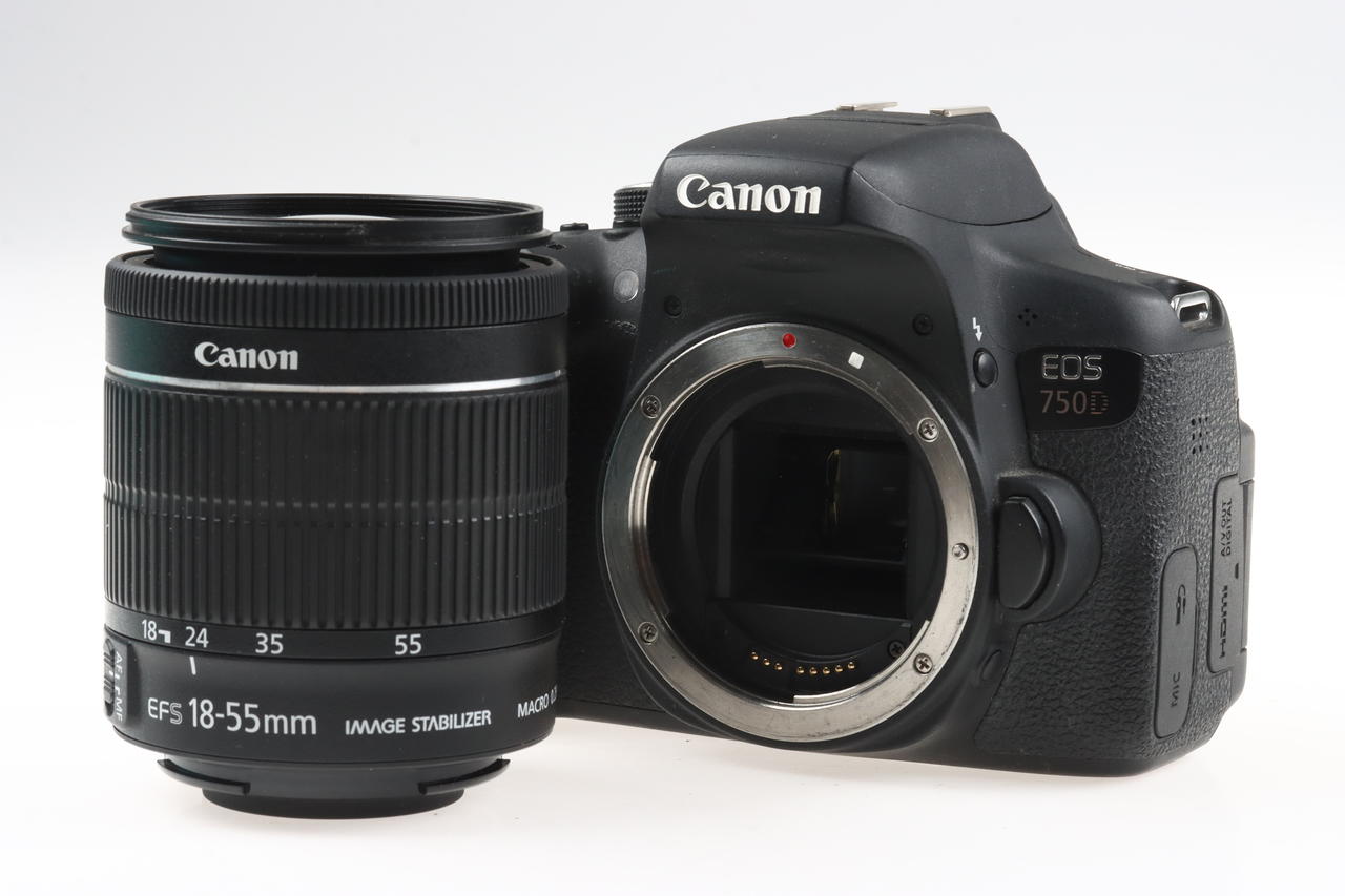 Canon EOS 750D mit EF-S 18-55mm IS STM - Blitz defekt - #333072008593