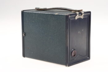 Agfa Schulprämie blaue Boxkamera 6x9cm
