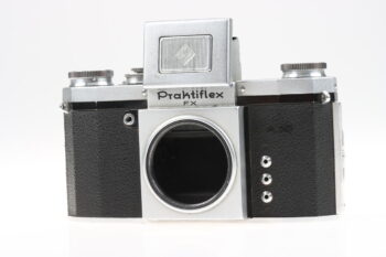 Praktica Praktiflex FX Gehäuse mit Gravur / Bastlergerät