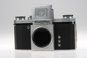 Praktica Praktiflex FX Gehäuse mit Gravur / Bastlergerät