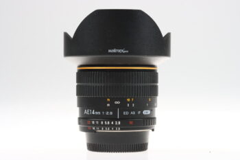 Walimex PRO 14mm f/2,8 für Nikon F