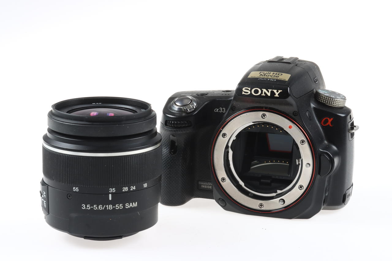Sony Alpha 33 mit DT 18-55mm f/3,5-5,6 SAM - #5045058