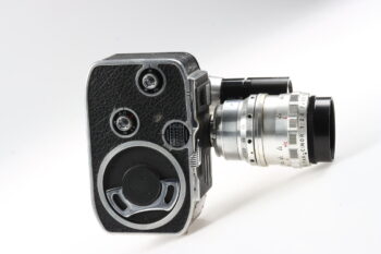 Bolex E 8 mit Som Berthiot Pan Cinor f:2,8 F=12,5 mit Sucher - #1145728