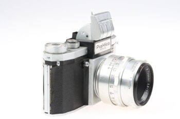 Praktica FX Gehäuse mit Tessar 50mm f/3,5 Export Objektiv - #328906