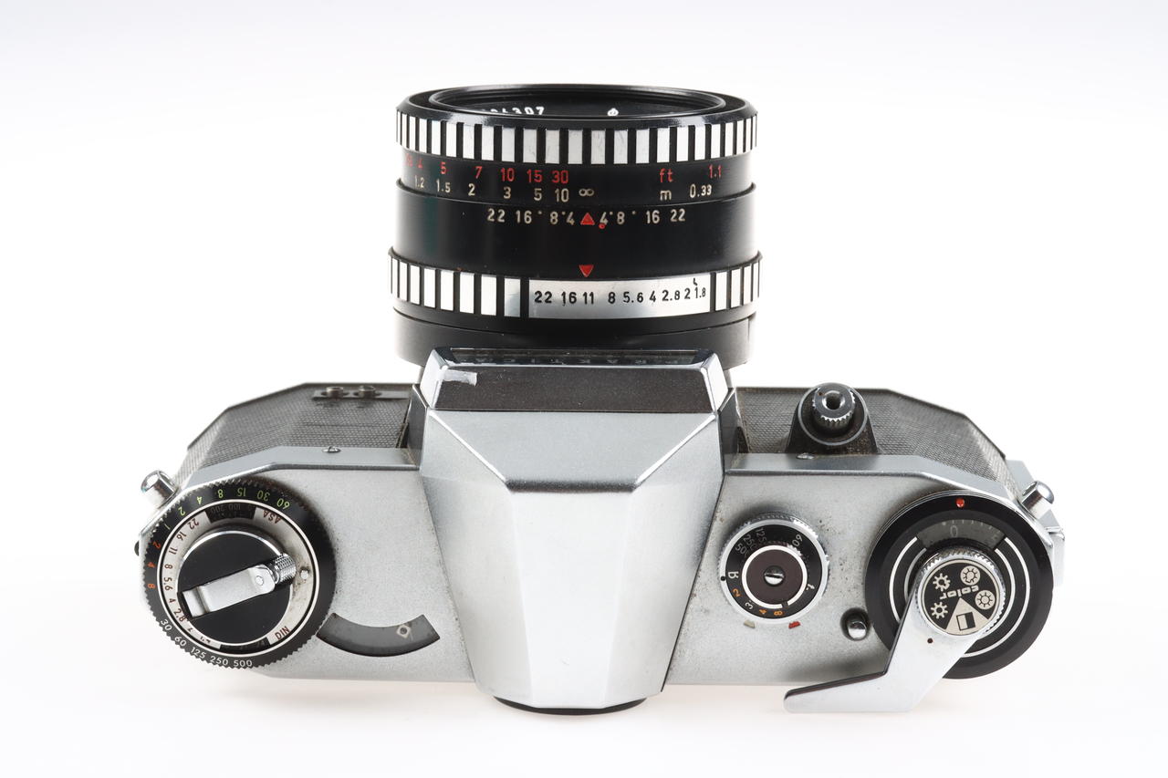 Praktica Nova B mit Oreston 50mm 1,8 - #3784307