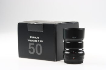 FUJIFILM Fujinon XF 50mm f/2,0 R WR - Schwarz - #78A12828