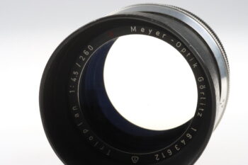 Meyer Optik Görlitz Trioplan 260mm f/4,5 für Mentor