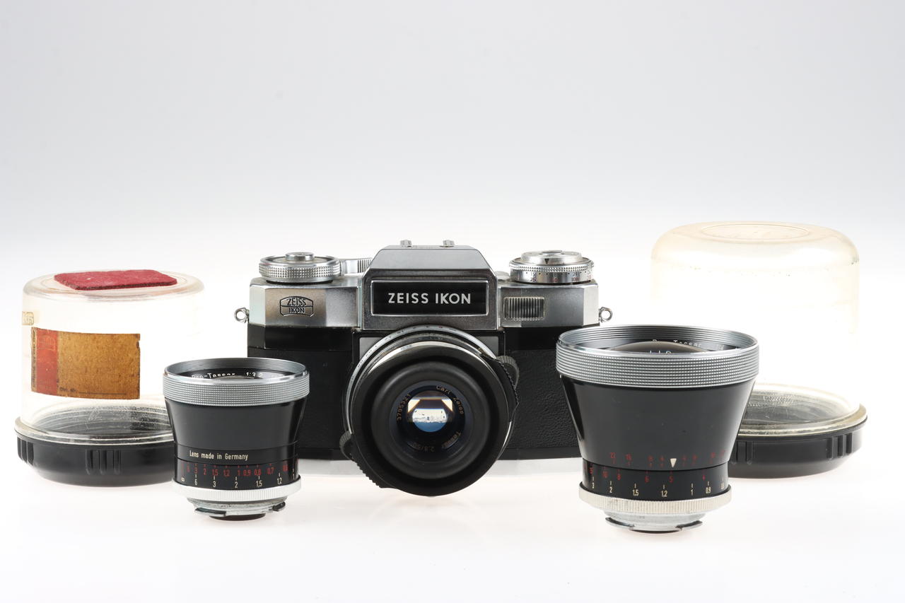 Zeiss Ikon Contaflex S Matic mit Tessar 50mm f/2,8 Outfit - #20445
