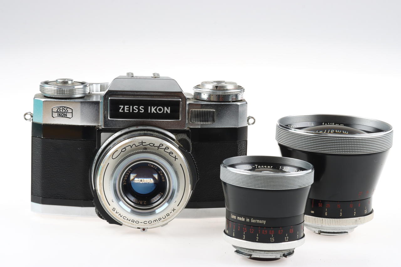 Zeiss Ikon Contaflex S Matic mit Tessar 50mm f/2,8 Outfit - #20445