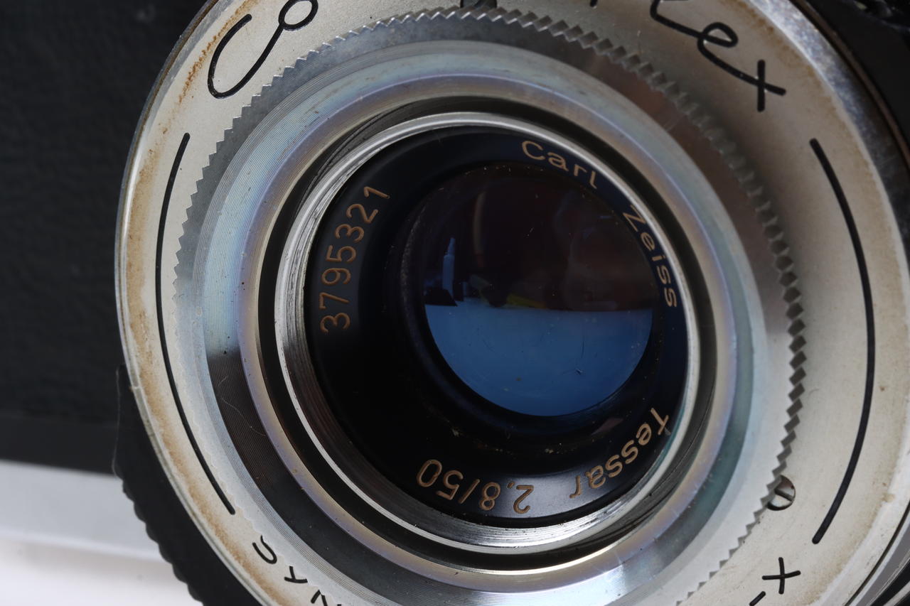 Zeiss Ikon Contaflex S Matic mit Tessar 50mm f/2,8 Outfit - #20445