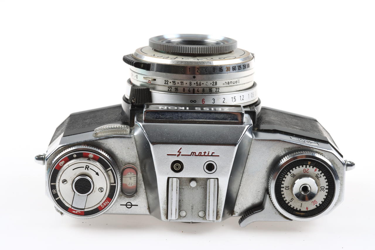 Zeiss Ikon Contaflex S Matic mit Tessar 50mm f/2,8 Outfit - #20445