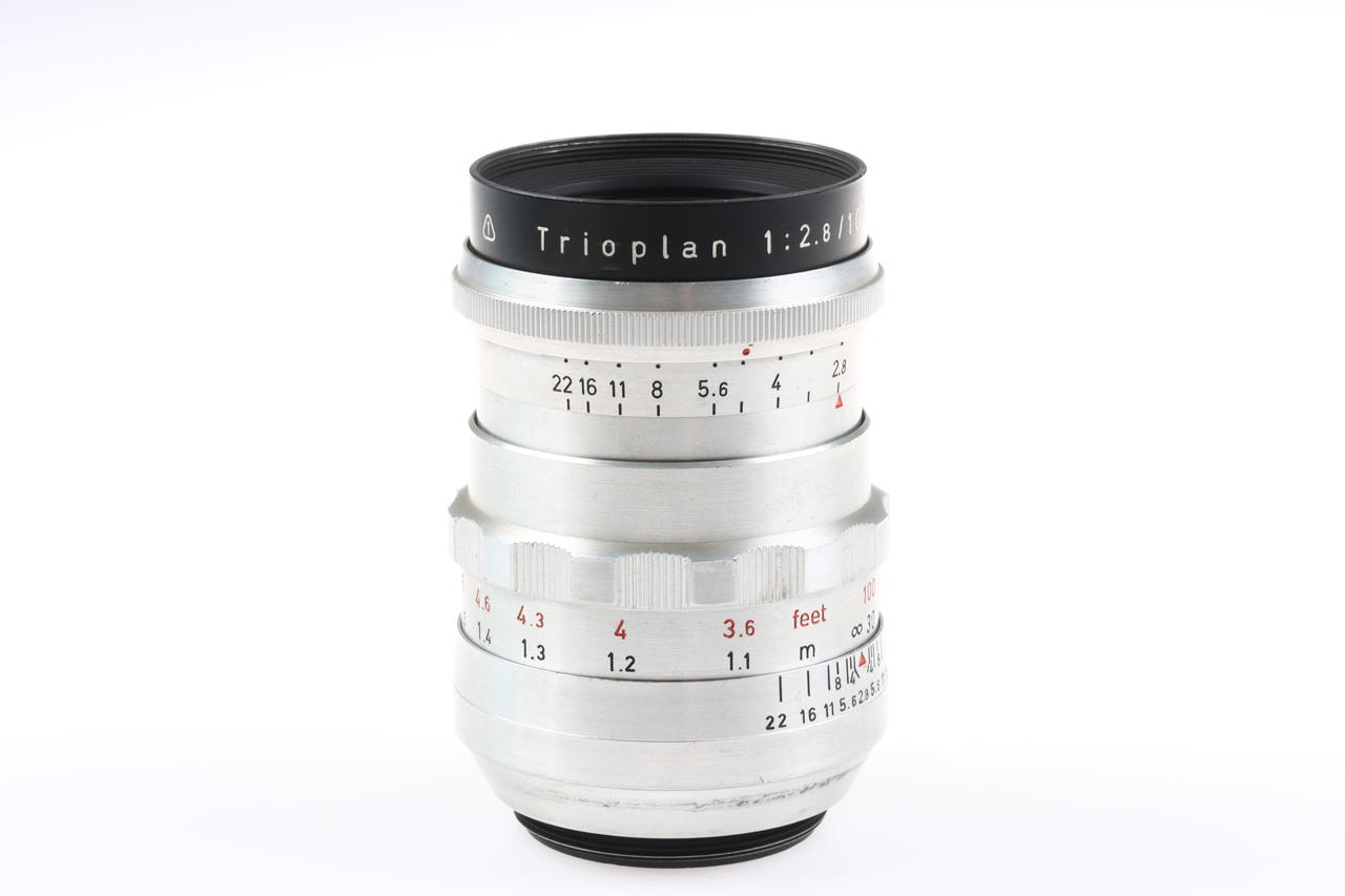 Meyer Optik Görlitz Trioplan 100mm 2,8 mit M42Bajonett - #1528277
