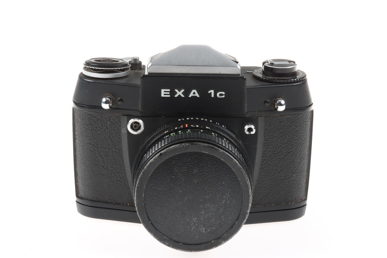 Ihagee Exa 1c mit Pentacon Auto 50mm f/1,8 - #010927