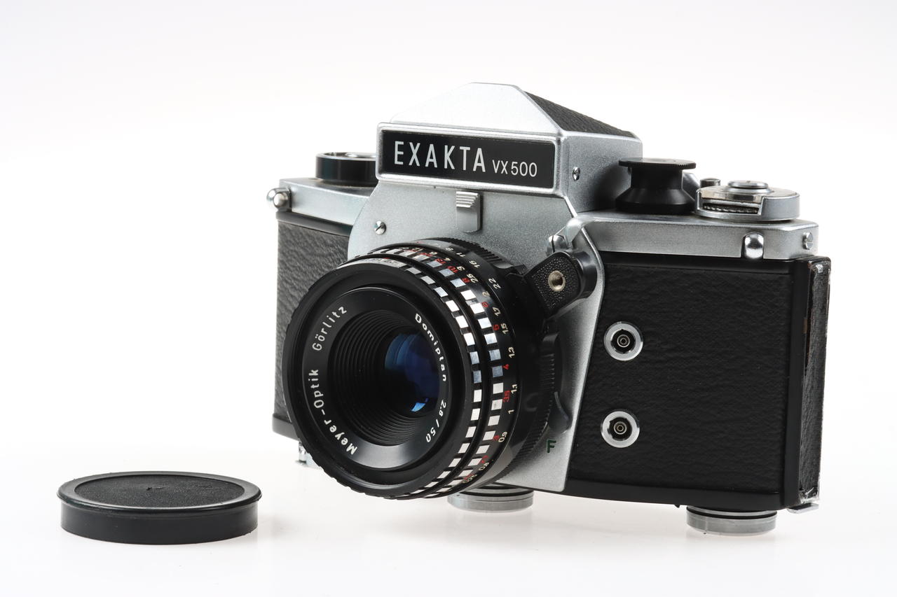 Ihagee EXAKTA VX 500 mit Domiplan 50mm f/2,8 - Verschluss defekt - #1541623