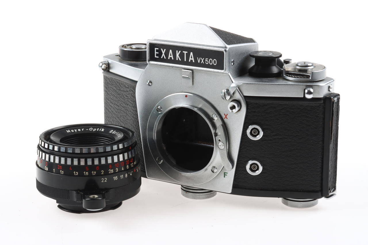 Ihagee EXAKTA VX 500 mit Domiplan 50mm f/2,8 - Verschluss defekt - #1541623