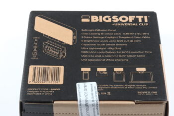BIGSOFTI LED Leuchte mit Universal Grip