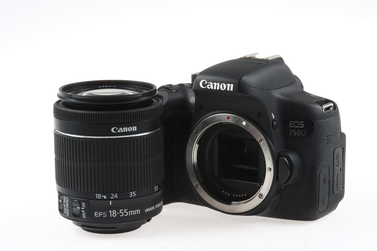Canon EOS 750D mit EF-S 18-55mm IS STM - #343072014128