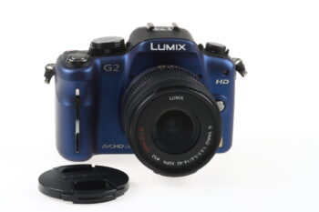 Panasonic DMC-G2 / blau / mit 14-42mm f/3,5-5,6 - #WF0EA00135