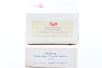 Leica Zwischenringsatz 14158 und 14135