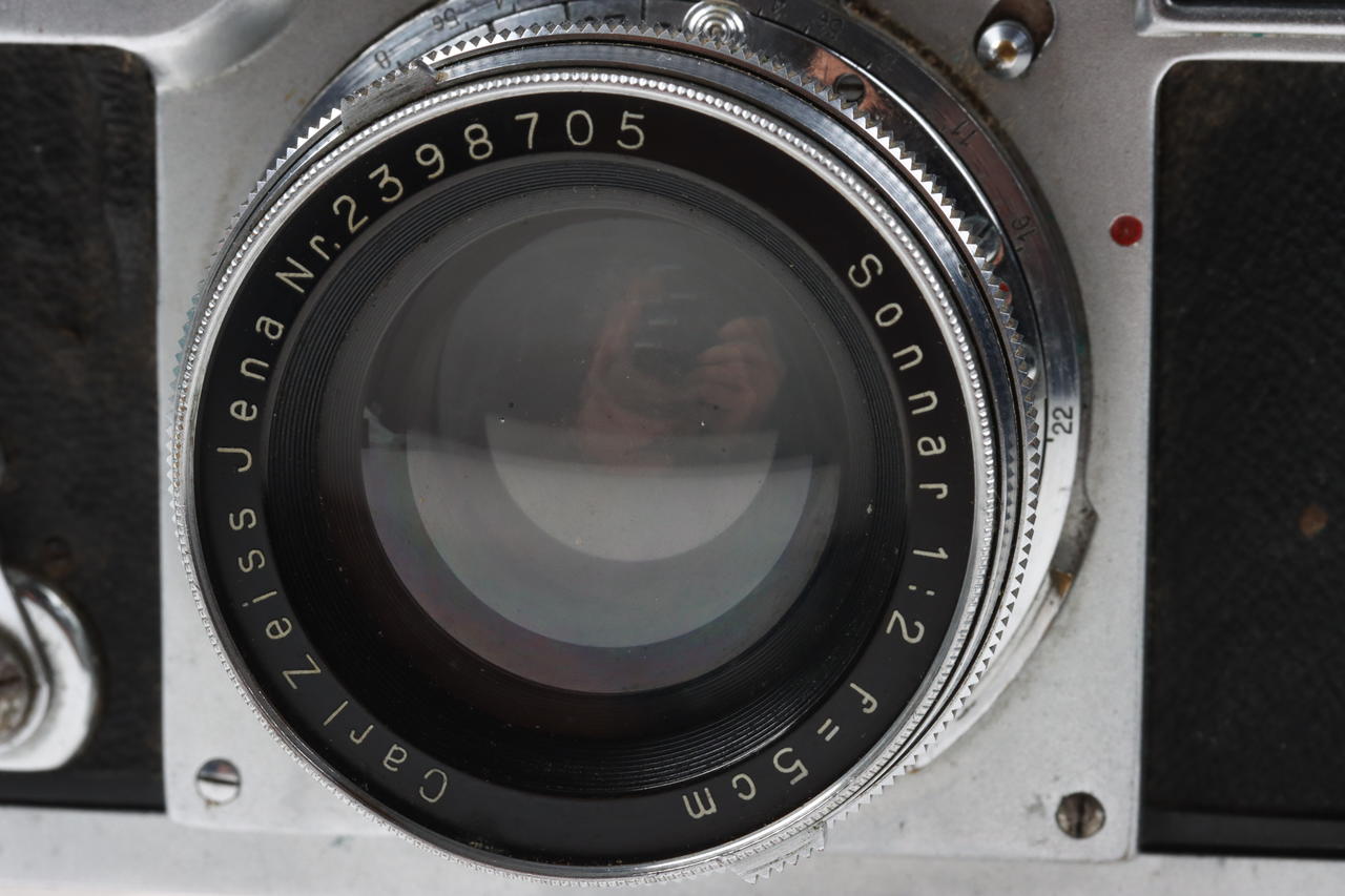 Zeiss Ikon CONTAX II mit Sonnar 5cm f/2,0 - Verschluss defekt - #11717
