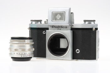 Praktica Praktiflex FX mit Tessar 50mm f/2,8 T - #4173540