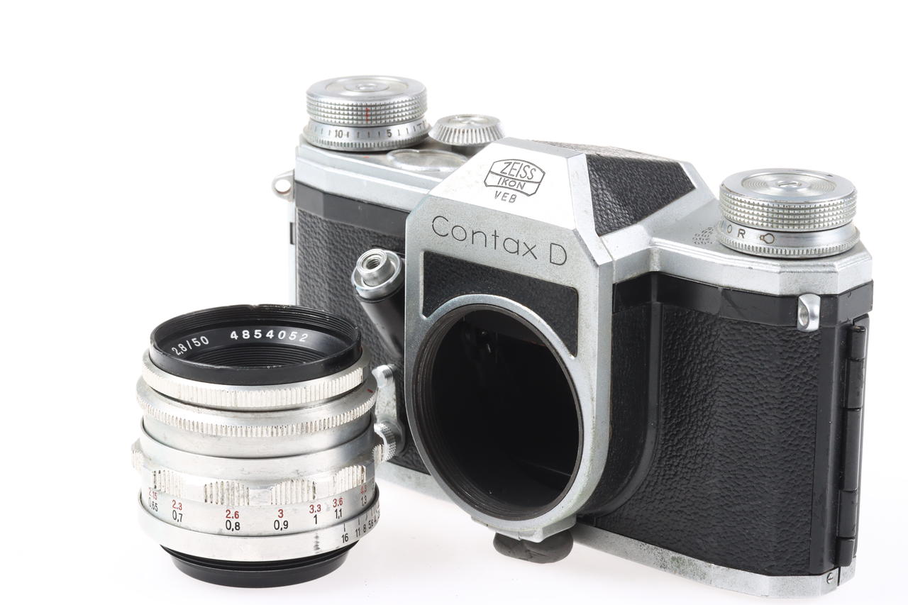 Zeiss Ikon VEB Contax D mit Tessar 50mm f/3,5 - #37/361/1004
