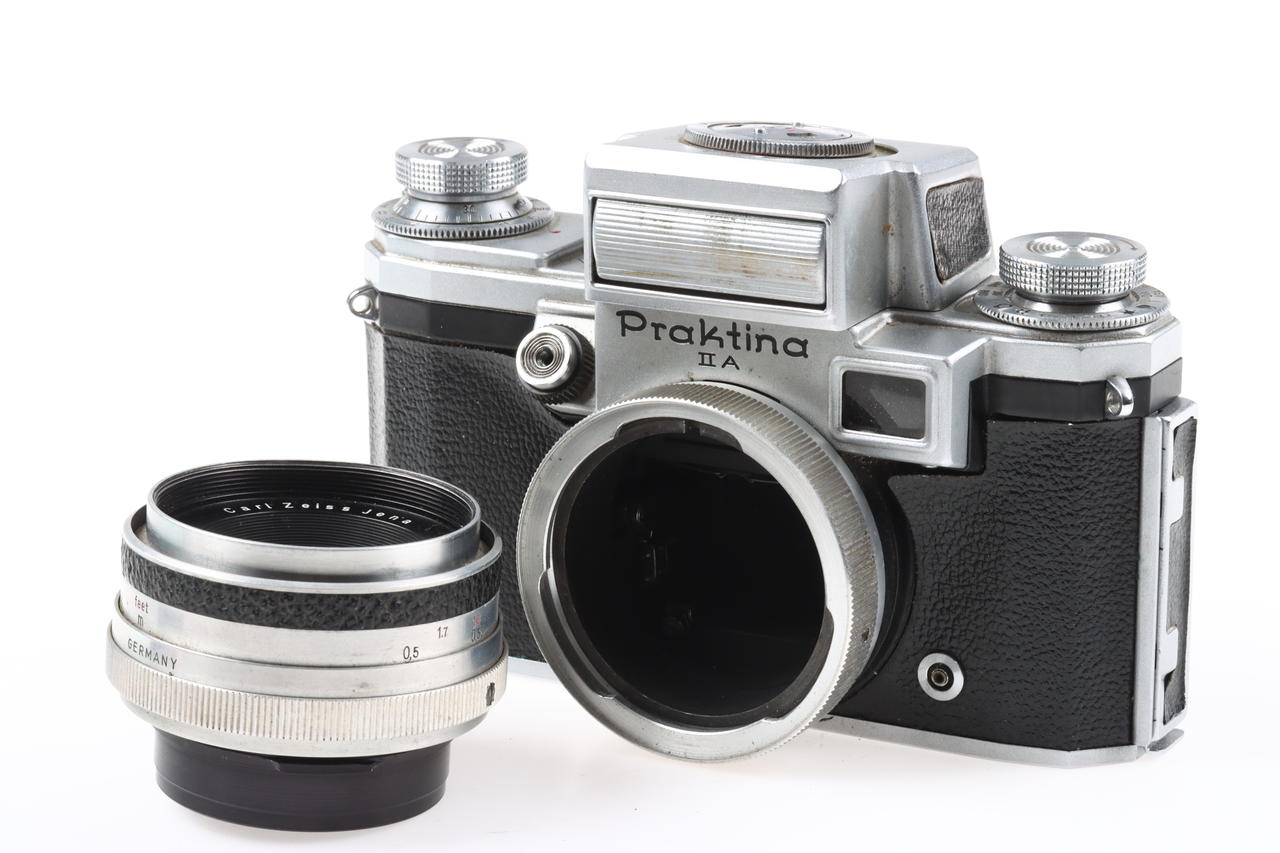 Praktica Praktina II A mit Jena Tessar 50mm f/2,8 - #101476