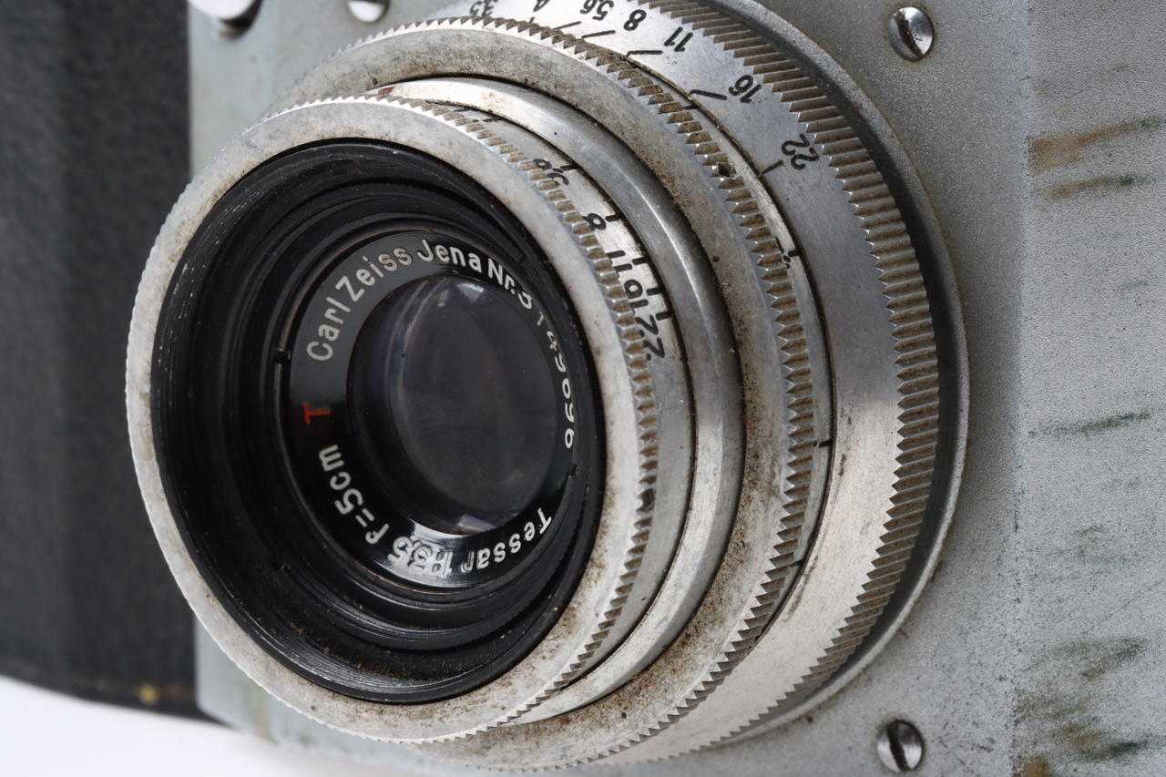 Praktiflex 1947 II mit Zeiss Jena Tessar 5cm f/3,5 - #053081