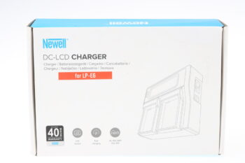 Newell DC-LCD Doppelladegerät für Canon LP-E6