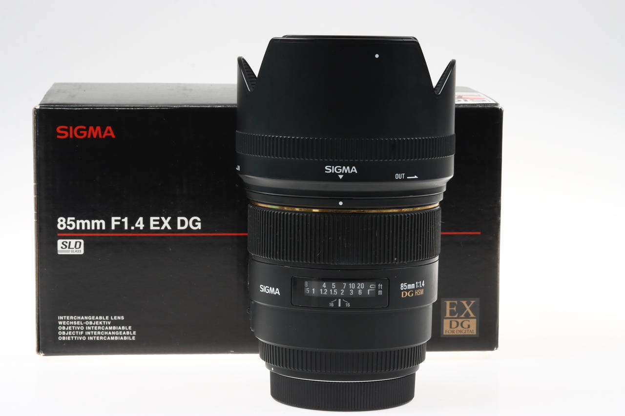 SIGMA 85mm f/1,4 EX DG HSM für Canon EF - #14630240
